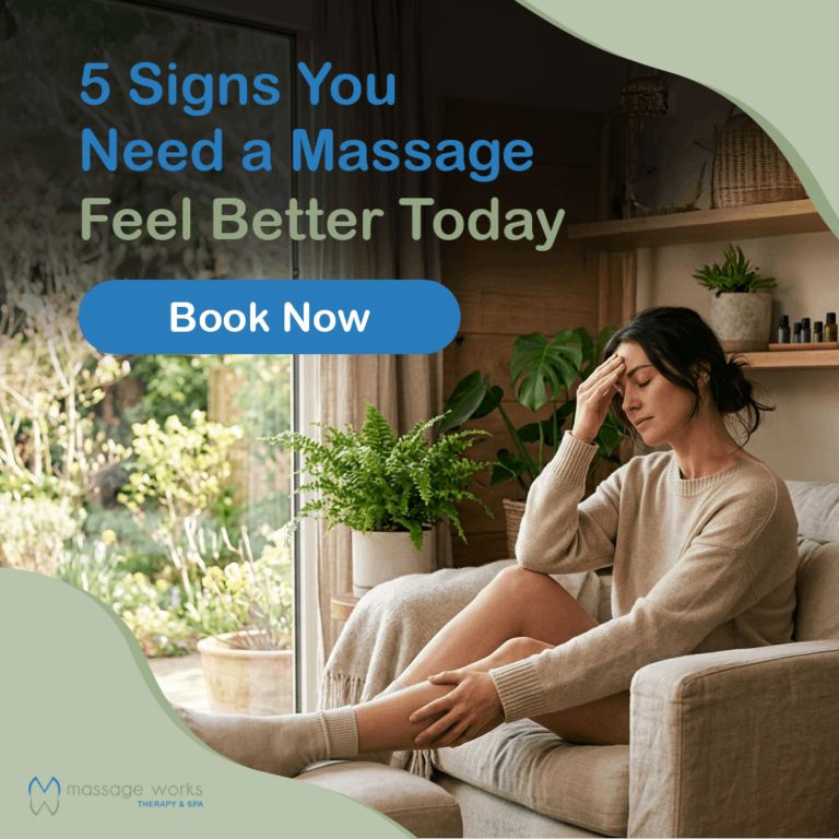 Top 5 Signs Your Body Needs a Massage This April